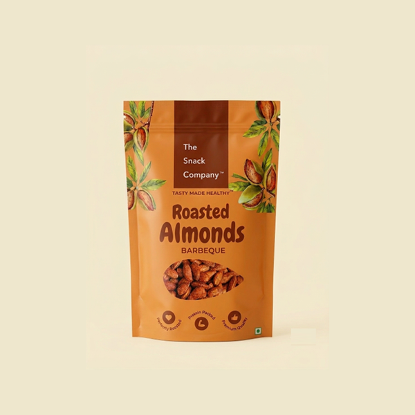 Roasted Nuts - Salt & Pepper Cashew (100g) & Smoky Barbeque Almonds (100g)
