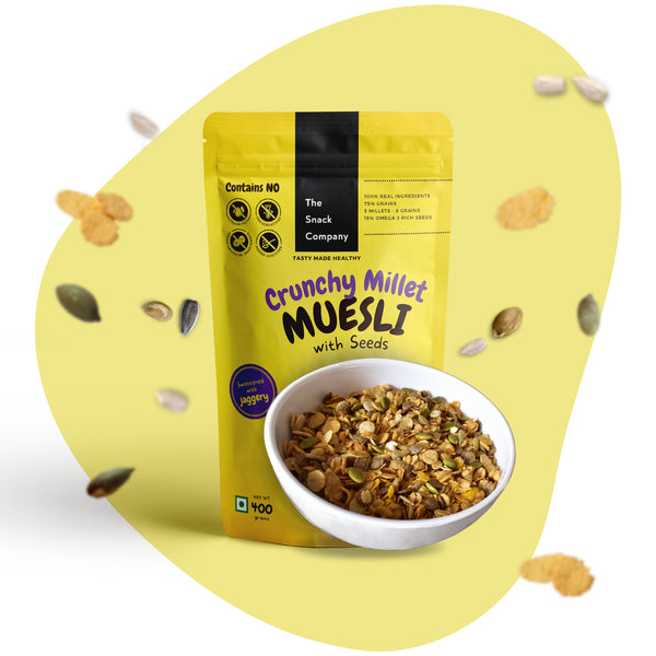 Crunchy Millet Muesli with Seeds