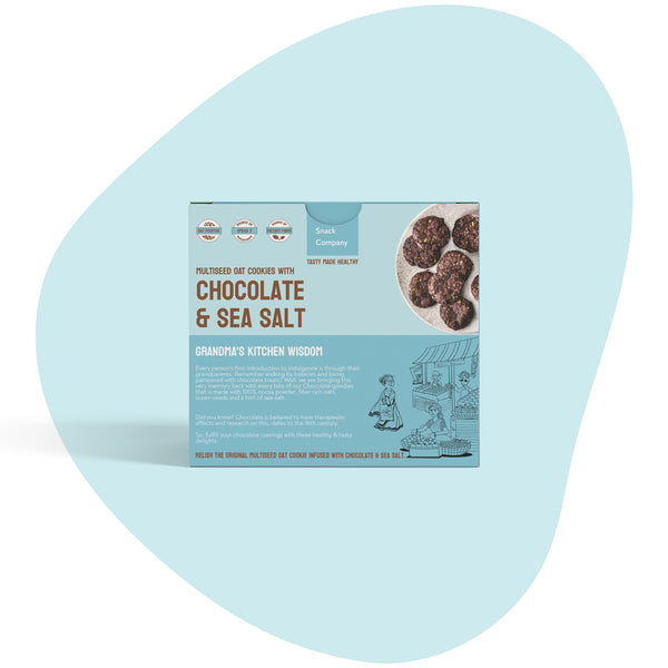 Chocolate Sea-Salt Cookies