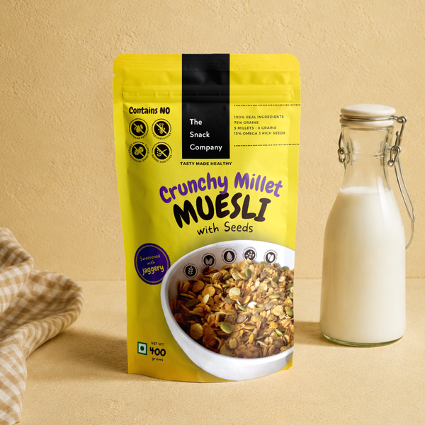 Crunchy Millet Muesli with Seeds