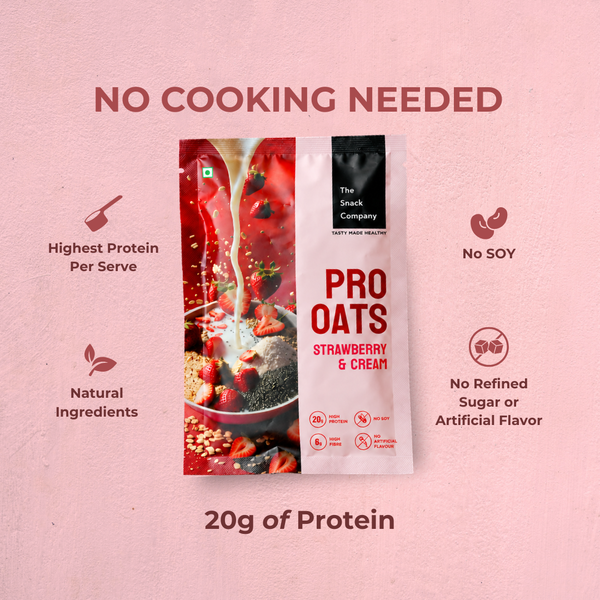 Strawberry & Cream PRO OATS