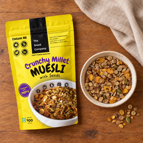 Crunchy Millet Muesli with Seeds