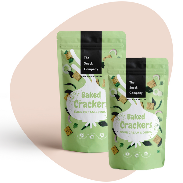 Pack of 2: Sour Cream & Onion Crackers