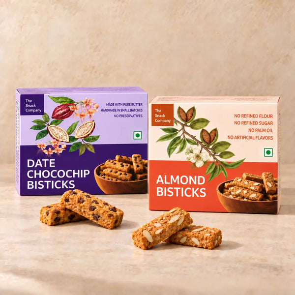 Bistick Duo - Date Choco 130g & Almond 130g