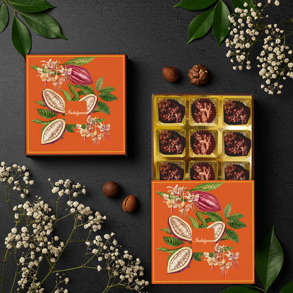 Assorted Chocolate Rochers 9 Nos - Indulgence