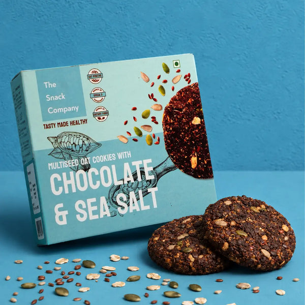 Chocolate Sea-Salt Cookies