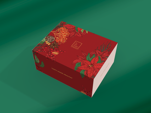 Discover the perfect blend of sweetness and warmth in our Christmas Holiday Indulgence Box