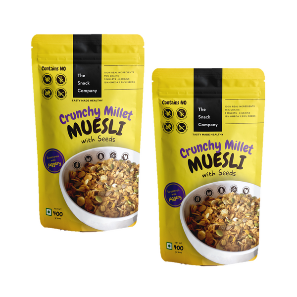 Crunchy Millet Muesli with Seeds