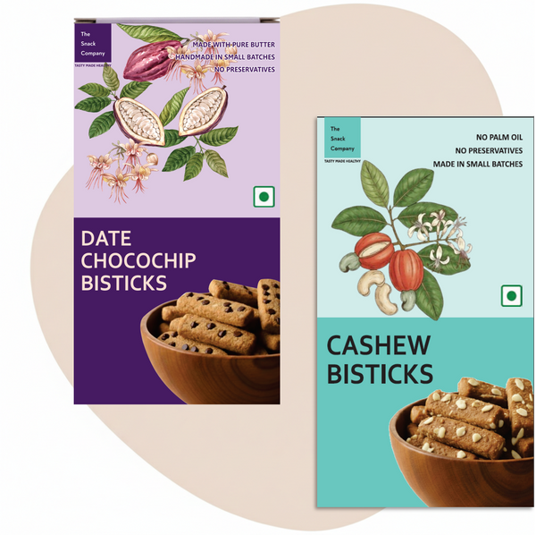 Bistick Duo —  Date Choco 90g & Cashew 90g