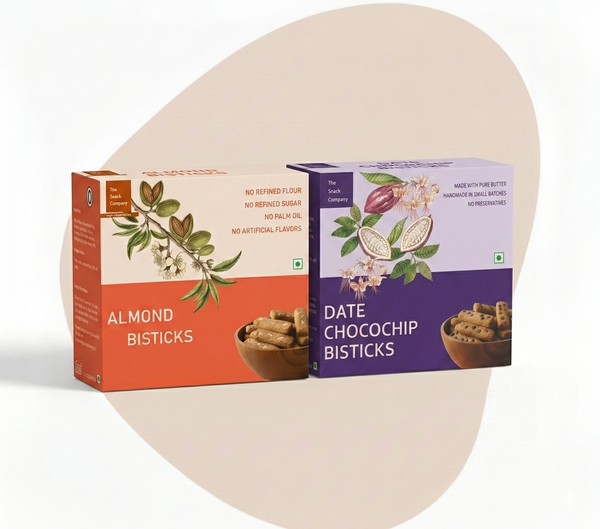 Bistick Duo - Date Choco 130g & Almond 130g