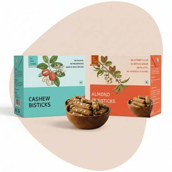 Bistick Duo - Cashew 130g & Almond 130g