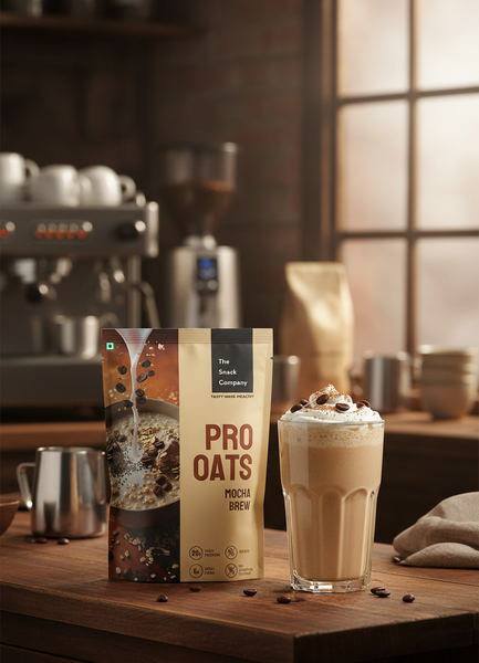 coffee chocolate protein oats 