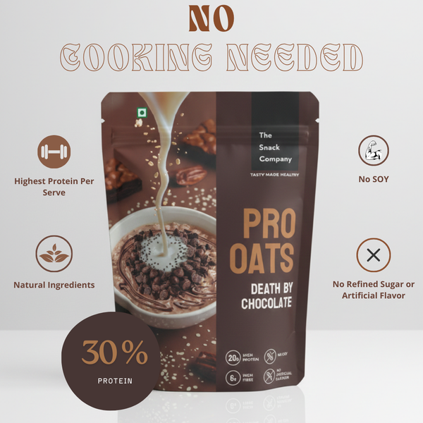 Pro Oats packaging The Snack Company 
