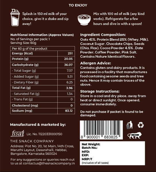 Death By Chocolate PRO OATS