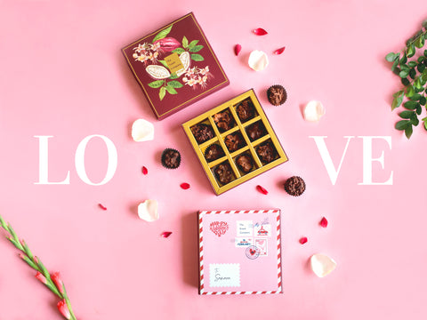 Valentine's Temptation: 6-Flavor Chocolates