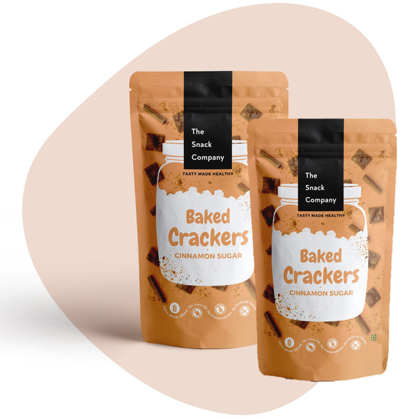 Pack of 2: Sugar Cinnamon Crackers