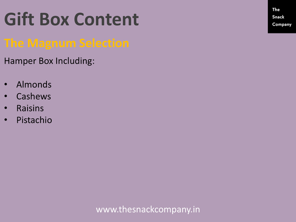 The Magnum Selection: A Premium Hand-picked Dry Fruits 400 gm