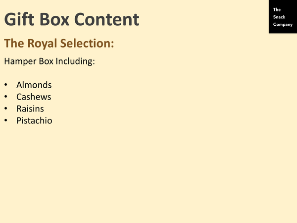 The Royal Selection: A Premium Assortment of Hand-picked Dry Fruits
