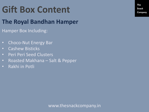 Rakshabandhan Gift Hamper - The Royal Bandhan