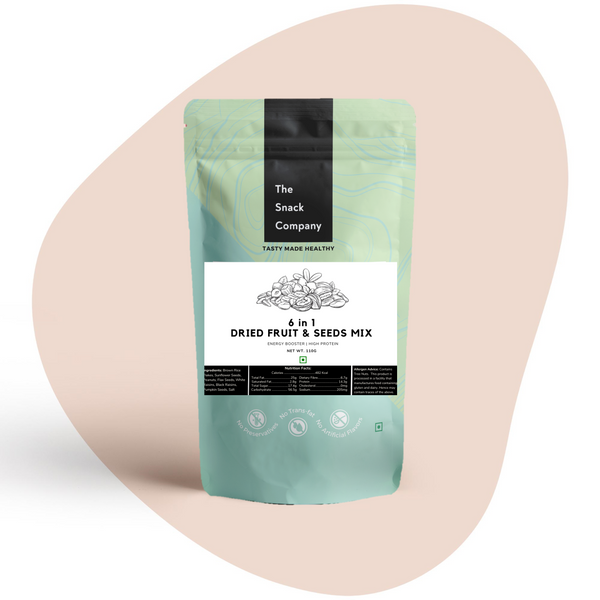 6 in 1 Dried Fruit & Seeds Mix