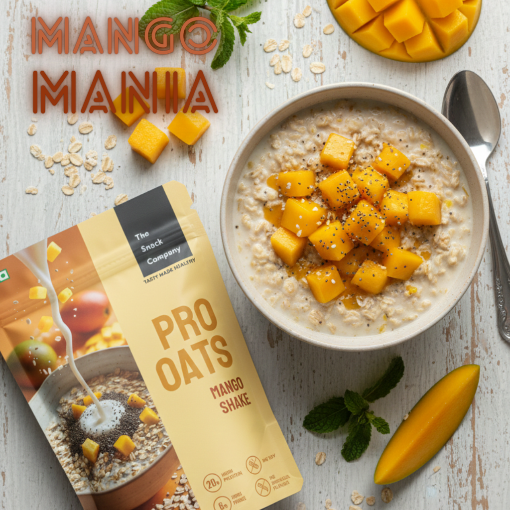 Mango Shake PRO OATS – THE SNACK COMPANY