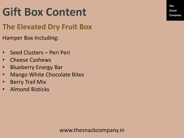 The Elevated Dry Fruit Box